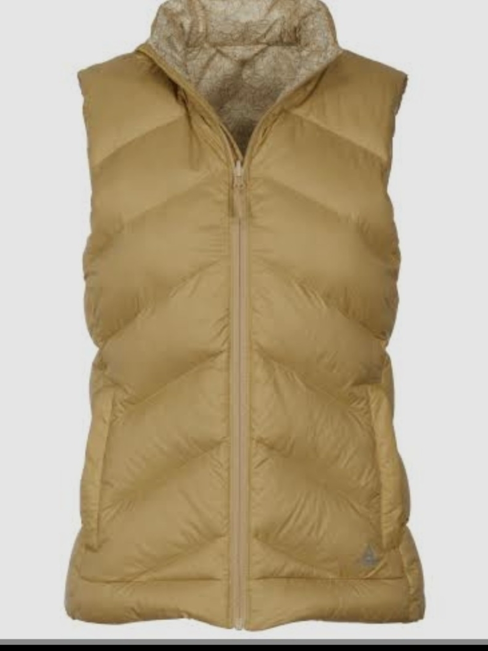Ascend Reversible Wheat Yellow Puffer Vest 🤩